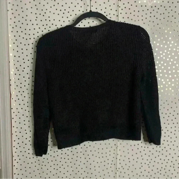 Ralph Lauren Black Button-Up Cardigan - Picture 4 of 4